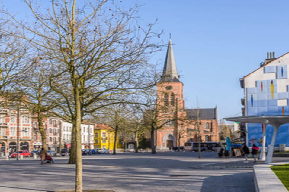 Afbeelding van Kardinaal Mercierplein in Jette - Image de place Cardinal Mrcie à Jette